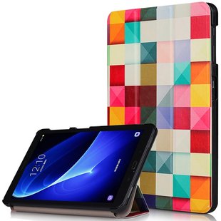 Чехол для Samsung Galaxy Tab A 10.1 T580, T585 Moko Квадраты смотреть фото | belker.com.ua