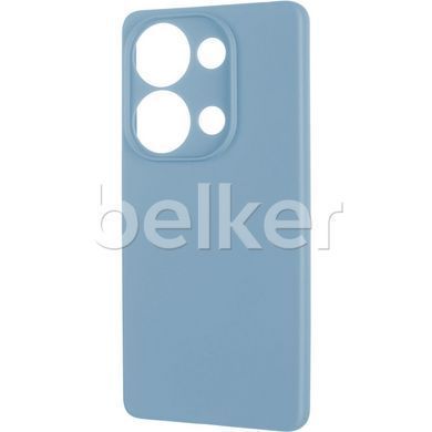Чехол для Redmi Note 14s Full soft case Голубой