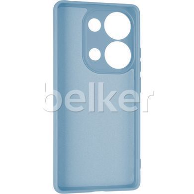 Чехол для Redmi Note 14s Full soft case Голубой