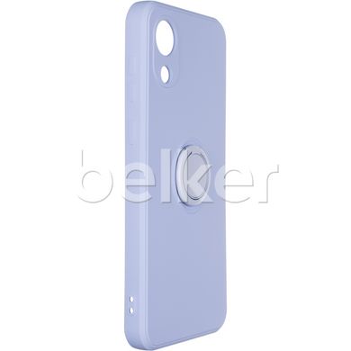 Чехол для Samsung Galaxy A03 Core (A032) Gelius Ring Holder Case Сиреневый