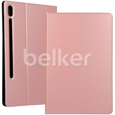 Чехол для Samsung Galaxy Tab S9 11 (SM-X710) Fashion Gum Розовое золото