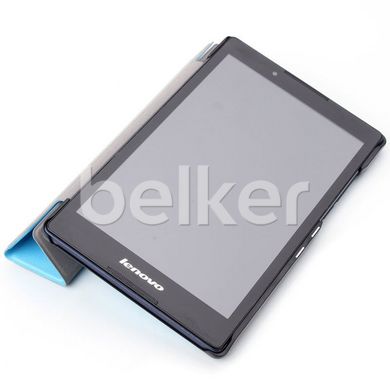 Чехол для Lenovo Tab 2 8.0 A8-50 Moko кожаный Голубой смотреть фото | belker.com.ua