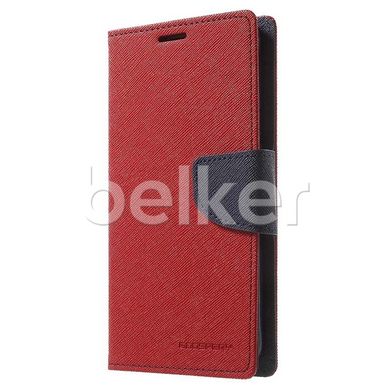 Чехол книжка для Samsung Galaxy J7 2015 J700 Goospery Красный смотреть фото | belker.com.ua