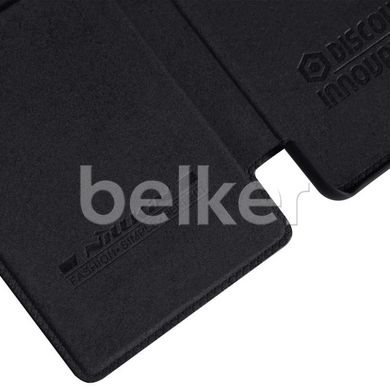 Чехол книжка для Sony Xperia XA Nillkin Qin кожаный Черный смотреть фото | belker.com.ua