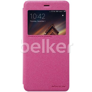 Чехол книжка для Xiaomi Redmi 4a Nillkin Spark Розовый смотреть фото | belker.com.ua