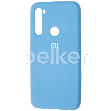 Оригинальный чехол Xiaomi Redmi Note 8 Silicone Case Голубой смотреть фото | belker.com.ua