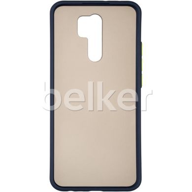 Противоударный чехол для Xiaomi Redmi 9 LikGus case Синий смотреть фото | belker.com.ua