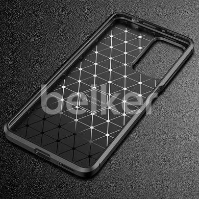 Противоударный чехол для Xiaomi Redmi Note 11 Pro Auto Focus carbon case, Черный