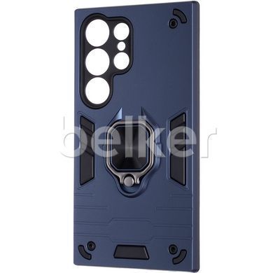 Противоударный чехол Samsung Galaxy S24 Ultra Gelius Hard Defence PC Series Синий