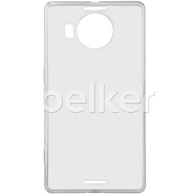 Силиконовый чехол для Microsoft Lumia 950 XL Remax незаметный Прозрачный смотреть фото | belker.com.ua