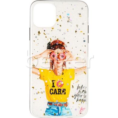 Силиконовый чехол для Samsung Galaxy A51 A515 Girls case Жёлтый смотреть фото | belker.com.ua