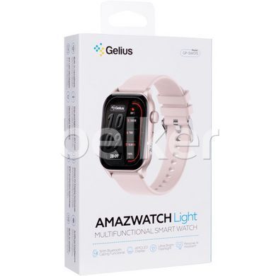 Умные часы Gelius Amazwatch Light (GP-SW015) Розовое золото