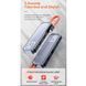 Адаптер хаб Rock Hub Type-C 6 in 1 RJ45 Серый в магазине belker.com.ua
