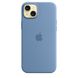 Чехол Apple Silicone Case MagSafe для iPhone 15 Plus Голубой в магазине belker.com.ua