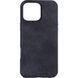 Чехол для iPhone 16 Pro Max Denim Case (MagSafe) Черный в магазине belker.com.ua