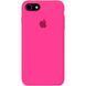 Чехол для iPhone 8 Silicone Case (replica) Малиновый смотреть фото | belker.com.ua
