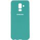 Оригинальный чехол для Samsung Galaxy J8 2018 (J810) Soft Case Бирюзовый смотреть фото | belker.com.ua