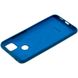 Оригинальный чехол для Xiaomi Redmi 9C Soft Case Синий в магазине belker.com.ua