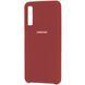 Оригинальный чехол Samsung Galaxy A7 2018 (A750) Silicone Case Бордовый в магазине belker.com.ua