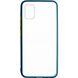 Противоударный чехол для Samsung Galaxy A51 (A515) Gelius Bumper case Черный Синий в магазине belker.com.ua