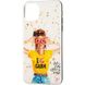 Силиконовый чехол для Samsung Galaxy A51 A515 Girls case Жёлтый в магазине belker.com.ua
