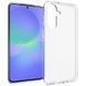 Силиконовый чехол для Samsung Galaxy A18 (A185) Hoco ультратонкий Прозрачный