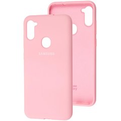 Чехол для Samsung Galaxy A11 (A115) Silicone Case Розовый смотреть фото | belker.com.ua