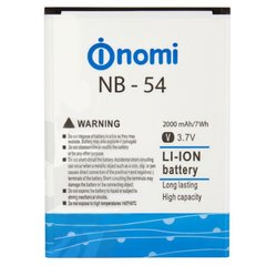 Оригинальный аккумулятор для Nomi i504 (NB-54)