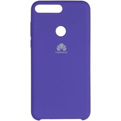 Защитный чехол для Huawei Y7 2018 Original Soft Case Фиолетовый смотреть фото | belker.com.ua