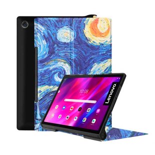 Чехол для Lenovo Yoga Tab 13 YT-K606 2021 Moko Звездная ночь смотреть фото | belker.com.ua