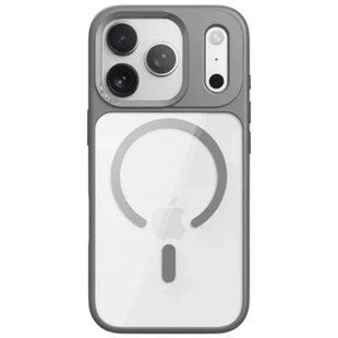 Чехол на iPhone 17 Pro Rock Guard Clear with MagSafe Серый