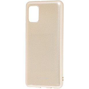 Чехол с блестками для Samsung Galaxy A31 (A315) Molan Cano Золотой смотреть фото | belker.com.ua
