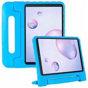 Противоударный чехол для Samsung Galaxy Tab A7 10.4 2020 Silicone handle Голубой смотреть фото | belker.com.ua
