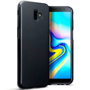 Силиконовый чехол для Samsung Galaxy J6 Plus (J610) Belker Черный смотреть фото | belker.com.ua