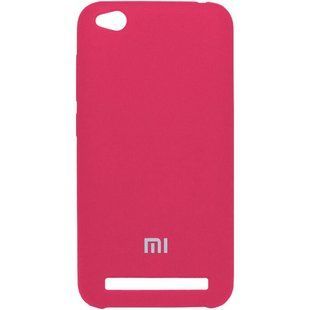 Защитный чехол для Xiaomi Redmi 5A Original Soft Case Малиновый смотреть фото | belker.com.ua
