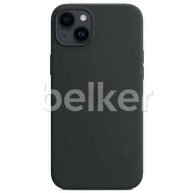 Чехол для iPhone 14 Plus Silicone Case (replica) Черный
