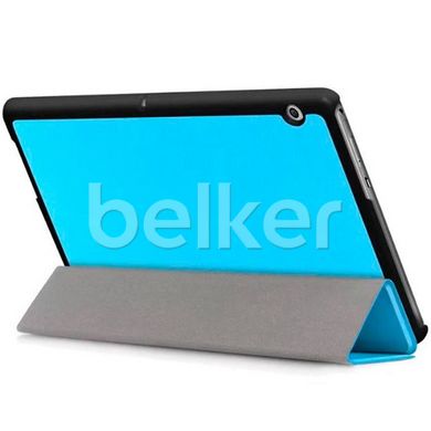 Чехол для Huawei MediaPad T3 10 Moko кожаный Голубой смотреть фото | belker.com.ua
