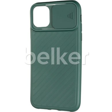 Чехол для iPhone 11 Carbon Camera Air Case Зелёный смотреть фото | belker.com.ua