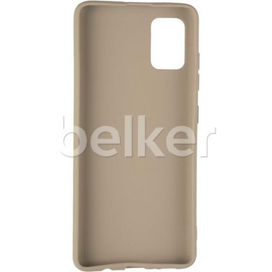 Чехол для Samsung Galaxy A51 A515 Gelius Canvas case Бежевый смотреть фото | belker.com.ua