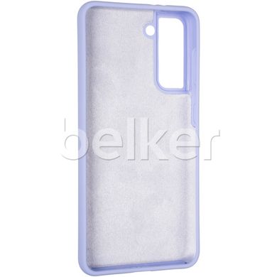 Чехол для Samsung Galaxy S21 (G991) Soft Case Сиреневый смотреть фото | belker.com.ua