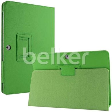Чехол для Samsung Galaxy Tab 2 10.1 P5100 TTX Кожаный Зелёный смотреть фото | belker.com.ua