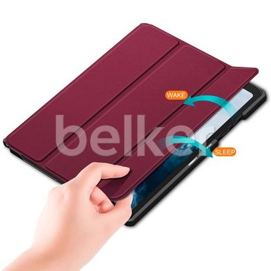 Чехол для Samsung Galaxy Tab A7 10.4 2020 (T505/T500) Moko кожаный Вишневый смотреть фото | belker.com.ua