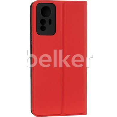 Чехол книжка для Xiaomi Redmi Note 12S Book Cover Gelius Shell Case Красный