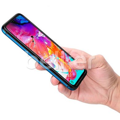 Магнитный чехол для Samsung Galaxy A70 2019 A705 Case Magnetic Frame Синий смотреть фото | belker.com.ua