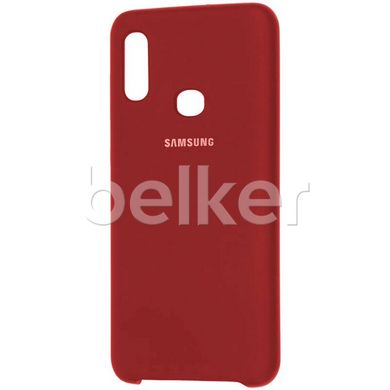 Оригинальный чехол для Samsung Galaxy A10s (A107) Soft Case Бордовый смотреть фото | belker.com.ua