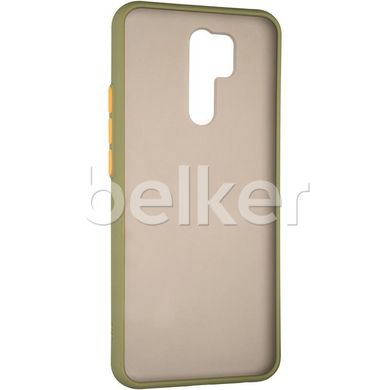 Противоударный чехол для Xiaomi Redmi 9 LikGus case Зелёный смотреть фото | belker.com.ua