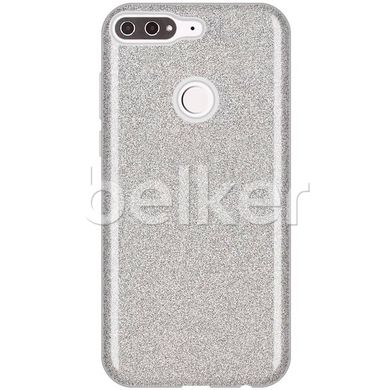 Силиконовый чехол для Huawei Y7 Prime 2018 Remax Glitter Silicon Серый смотреть фото | belker.com.ua