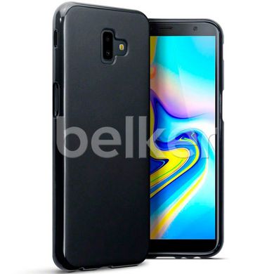 Силиконовый чехол для Samsung Galaxy J6 Plus (J610) Belker Черный смотреть фото | belker.com.ua