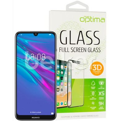 Защитное стекло для Huawei Honor 8A Optima 3D Черный смотреть фото | belker.com.ua