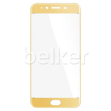 Защитное стекло для Meizu M5 3D Tempered Glass Золотой смотреть фото | belker.com.ua